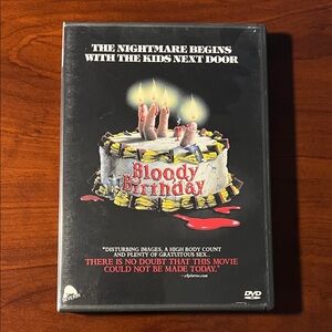 Bloody Birthday DVD Severin former rental